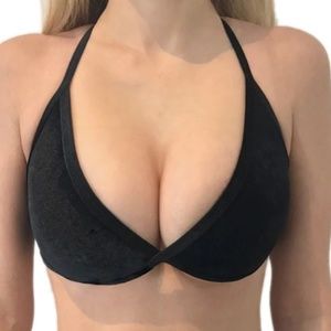 HOAKA Swimwear Danae Black Velvet Set